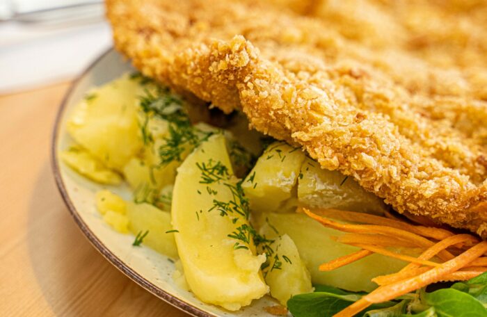 Schabowy Kultowy z Ziemniakami